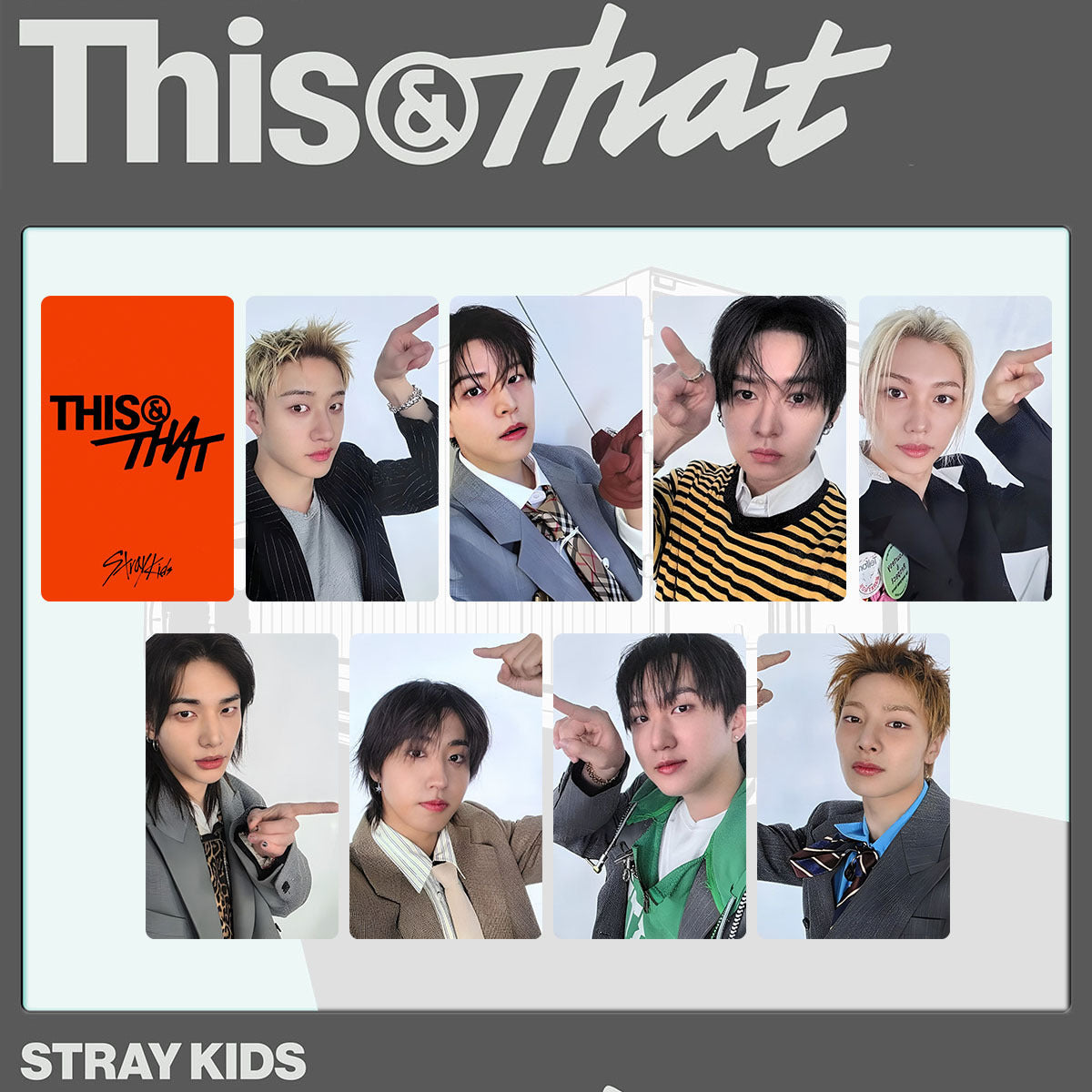 SKZ THIS & THAT Album Photocard Special Edition