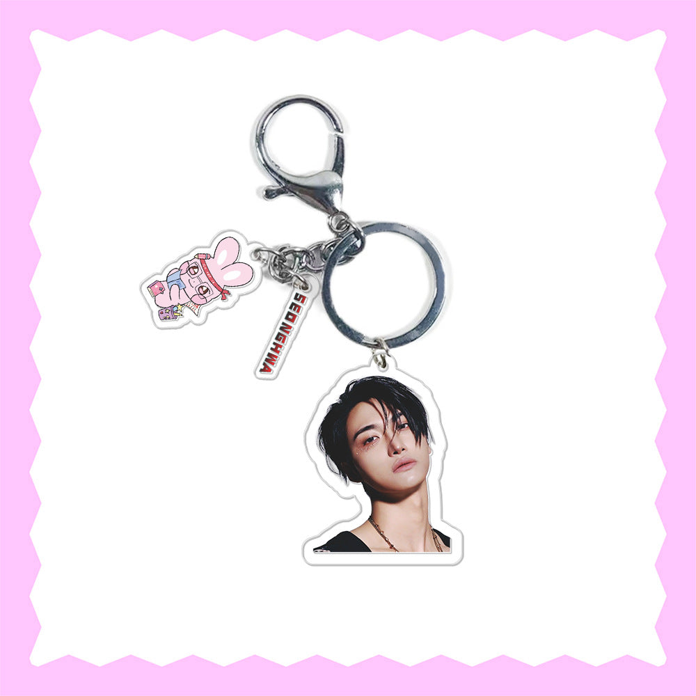 [NEW] Ateez Golden Hour Part 5 Acrylic Keychain