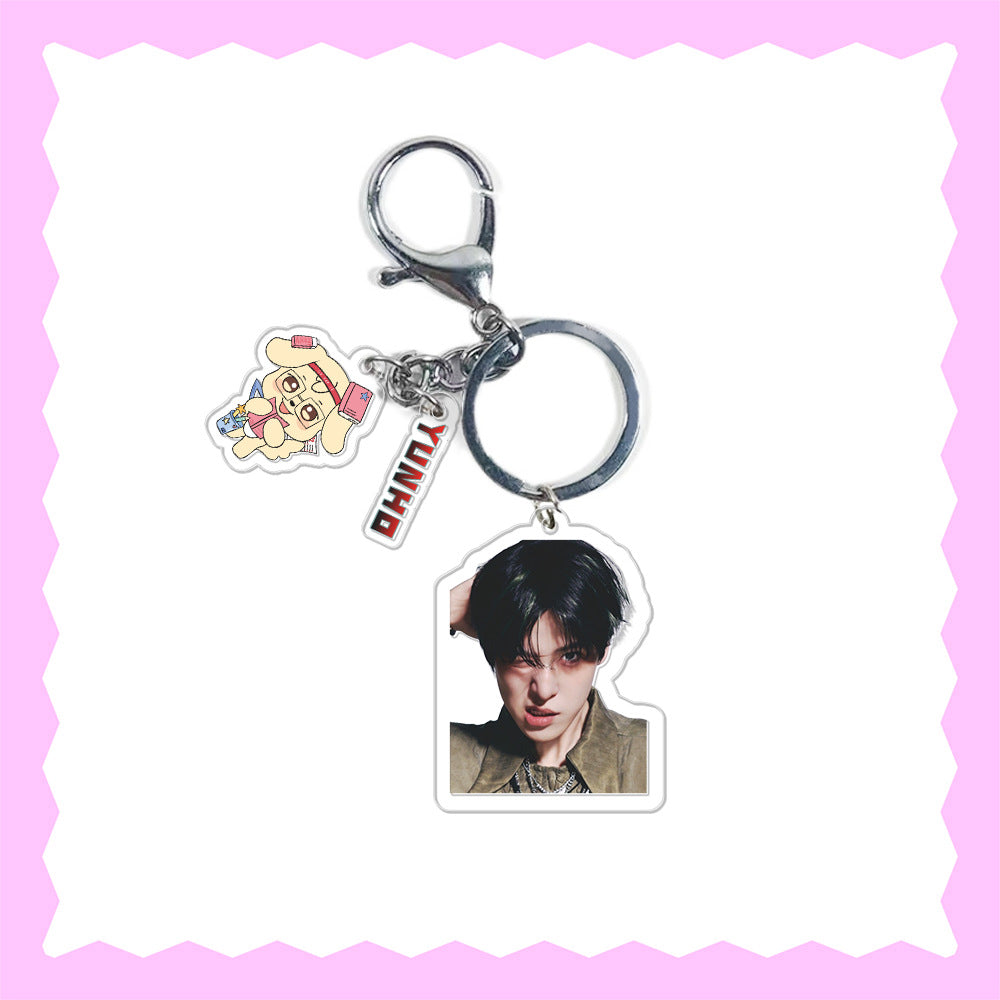 [NEW] Ateez Golden Hour Part 5 Acrylic Keychain
