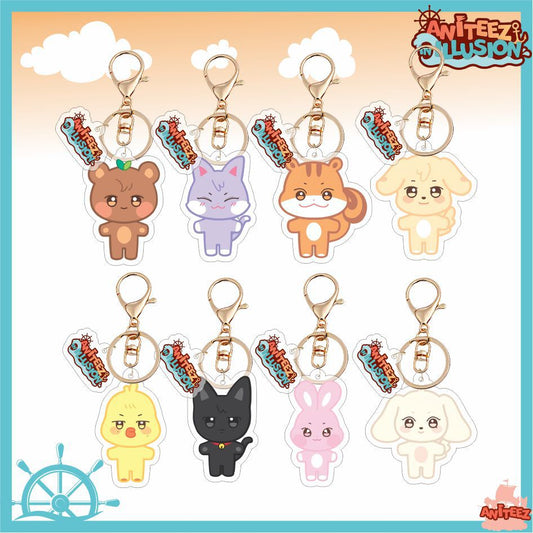 ANITEEZ Illusion Acrylic Keychain