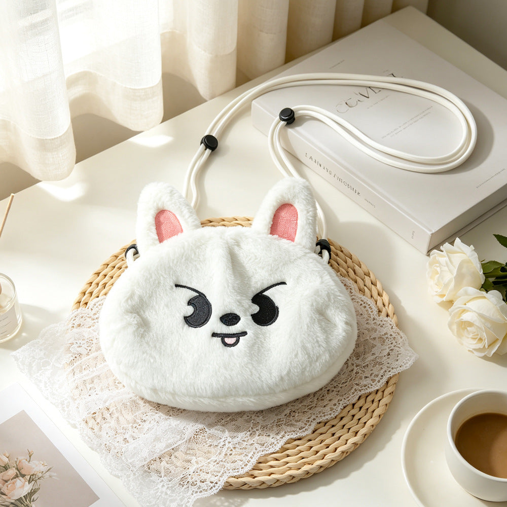 SKZOO Plush Crossbody Bag
