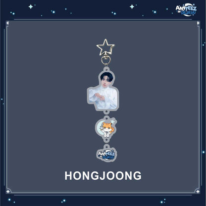 [NEW] Ateez Aniteez In Deja Vu Member Photo Keychain