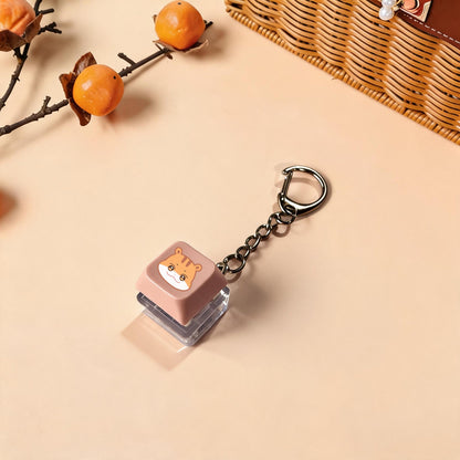 [NEW] Ateez Aniteez Luminous Keycap Keychain