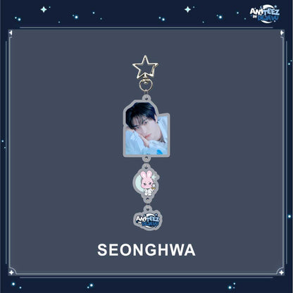 [NEW] Ateez Aniteez In Deja Vu Member Photo Keychain