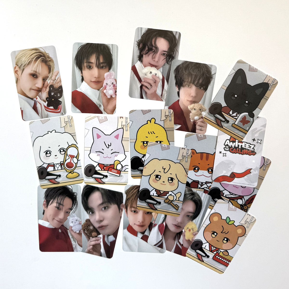 [NEW] Ateez Aniteez In The Calling Photocards 8PCS