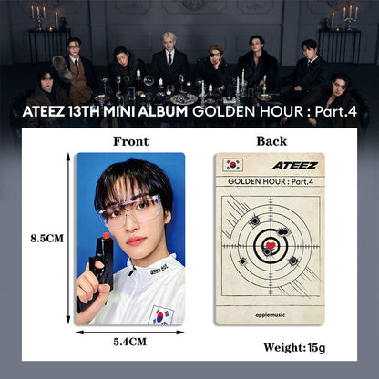 [NEW] Ateez Golden Hour Part 4 Photocard Set