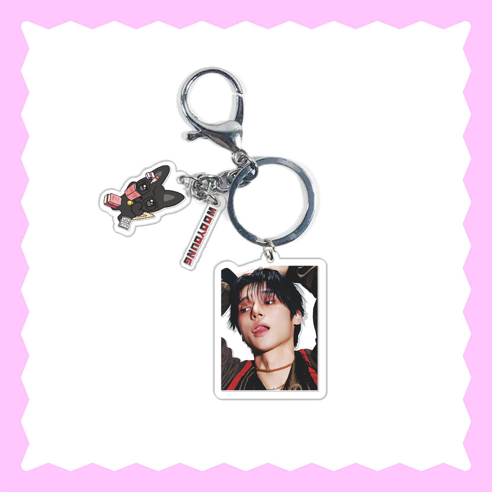 [NEW] Ateez Golden Hour Part 5 Acrylic Keychain