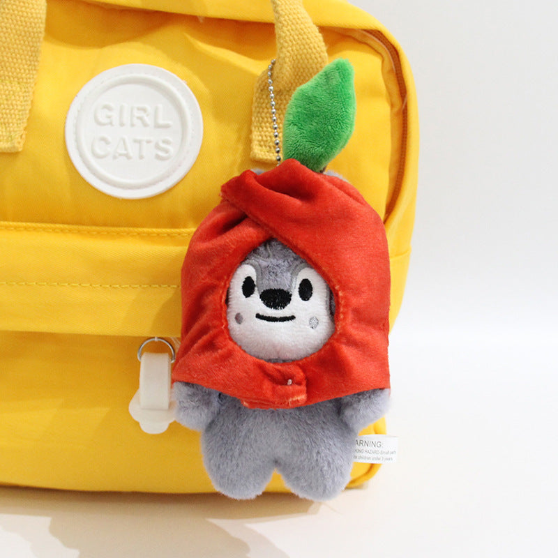 SKZOO Apple Hood Plush Pendant