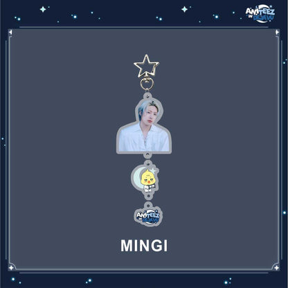 [NEW] Ateez Aniteez In Deja Vu Member Photo Keychain