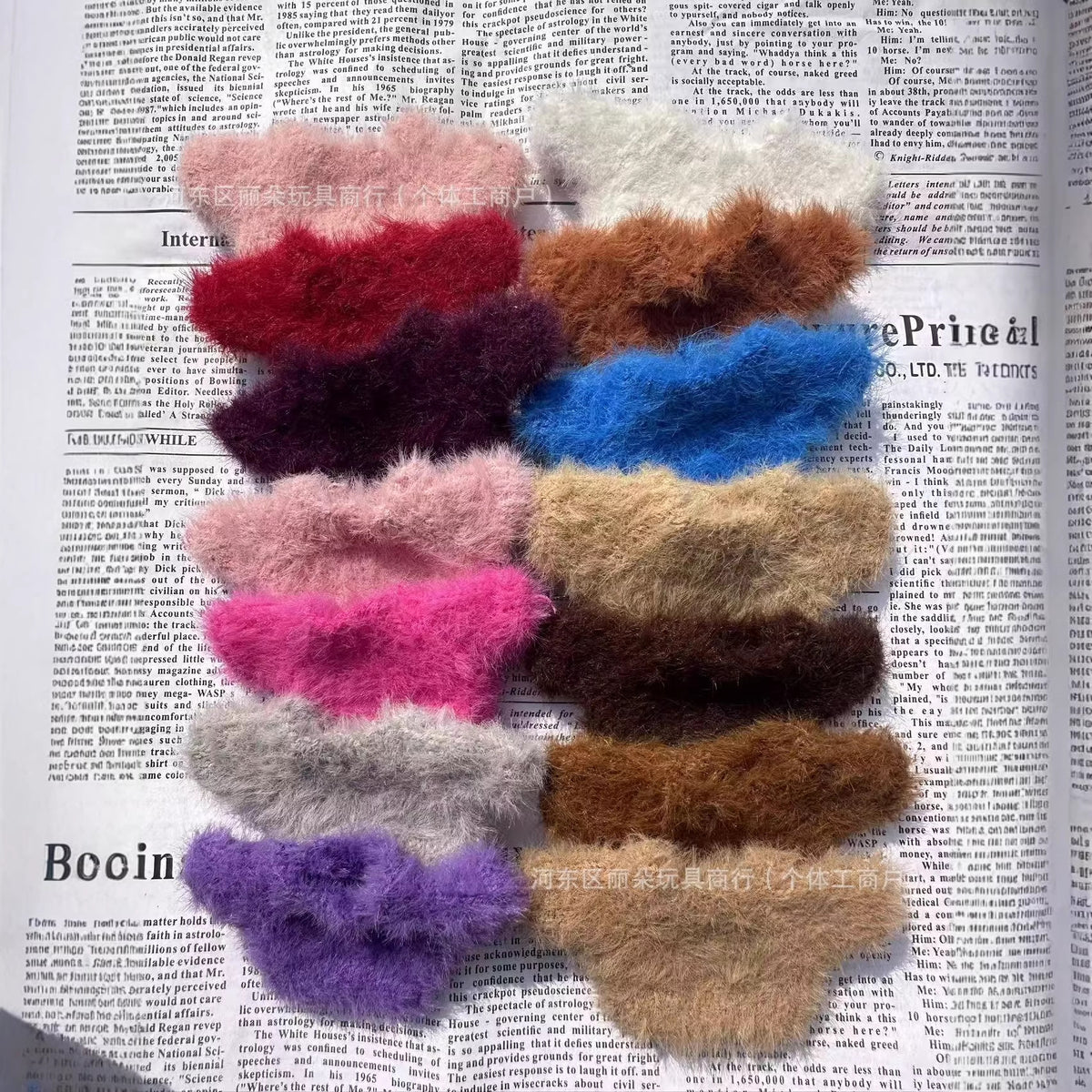 Fluffy Faux Fur Top for 10cm Plush