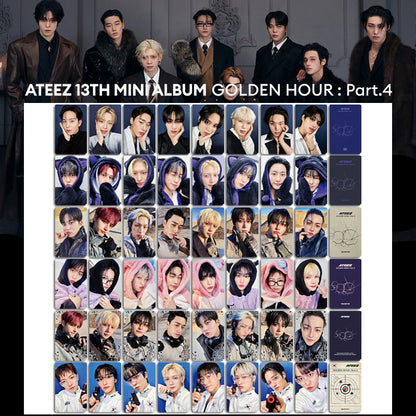 [NEW] Ateez Golden Hour Part 4 Photocard Set