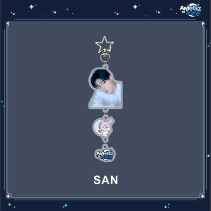 [NEW] Ateez Aniteez In Deja Vu Member Photo Keychain