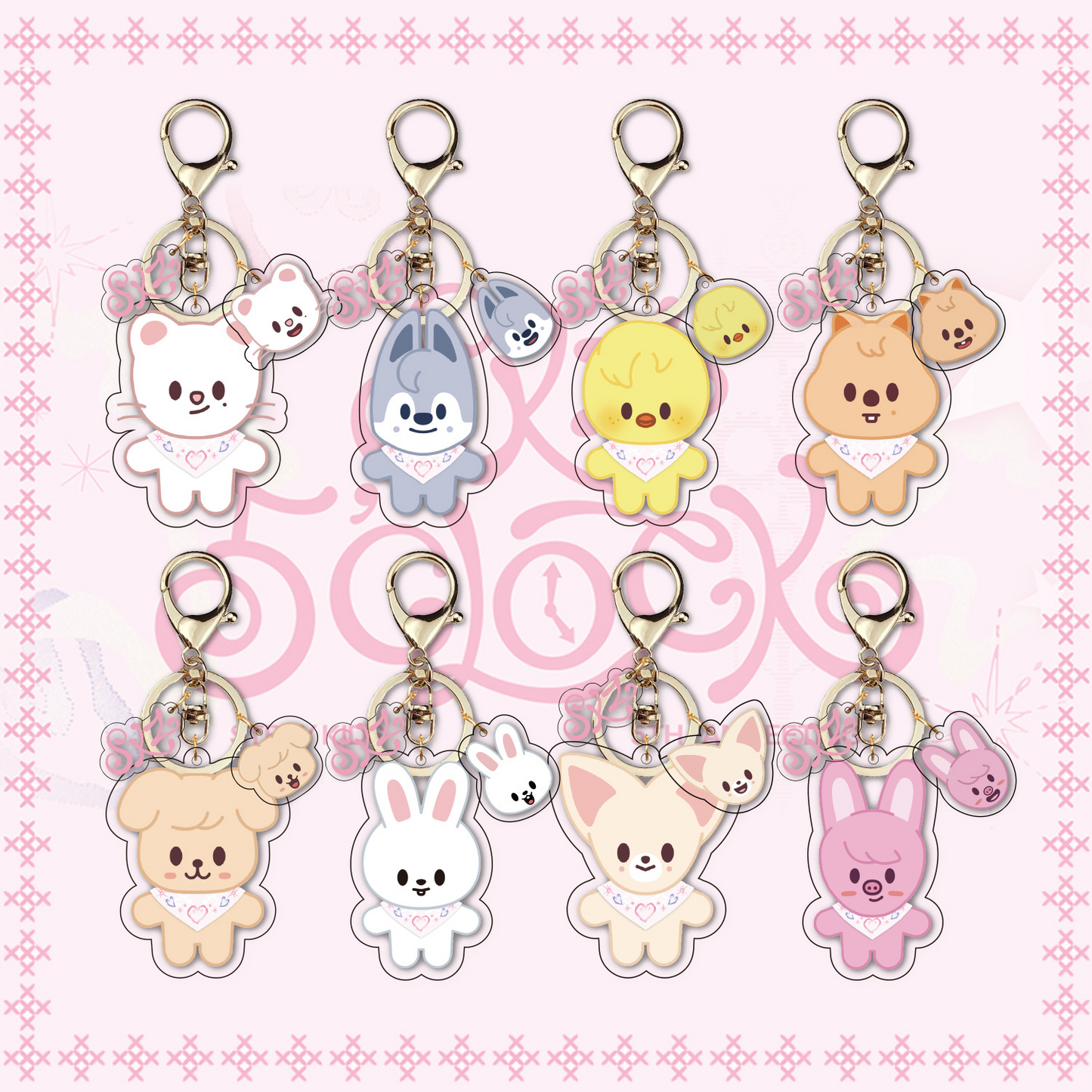 SKZOO 5th Fan Meeting Keychain
