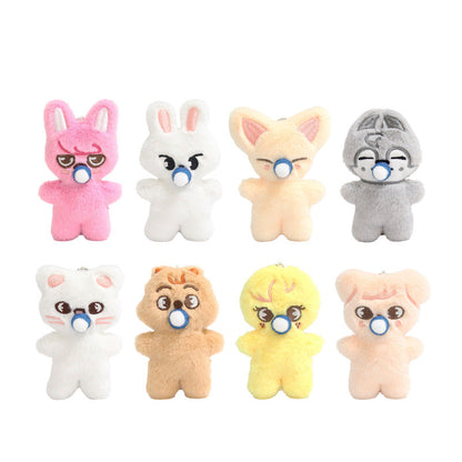 SKZOO Pacifier Plush Bag Keychain