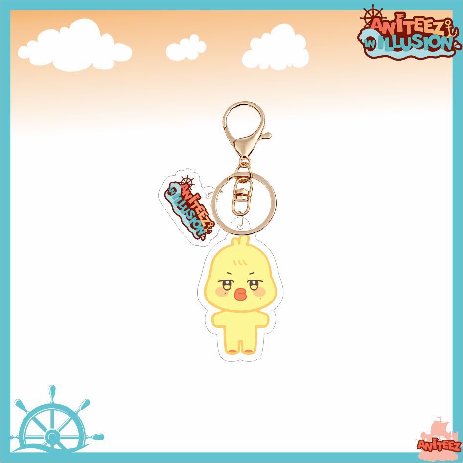 [NEW] Ateez Aniteez Illusion Acrylic Keychain