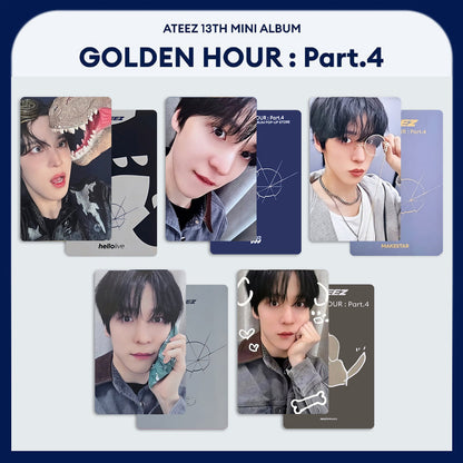 [NEW] Ateez Golden Hour Part 4 Photocards (By Member)