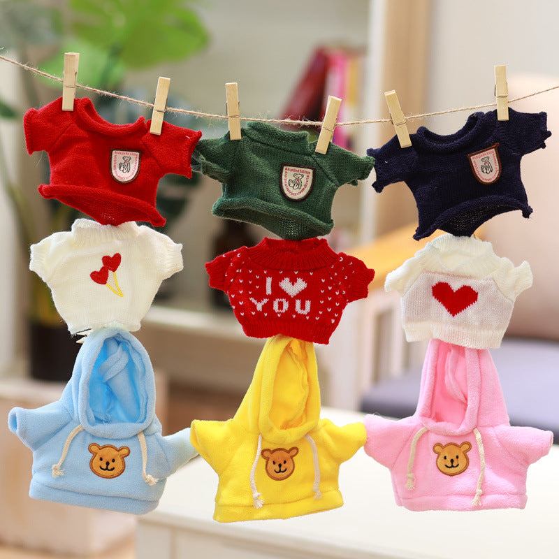 Teddy Sweater & Hoodie for 30cm Plush