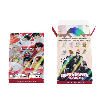 [NEW] Ateez 2026 Season’s Greetings Photocard Stickers 124PCS