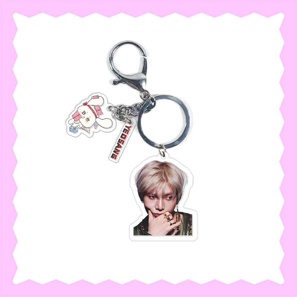 [NEW] Ateez Golden Hour Part 5 Acrylic Keychain