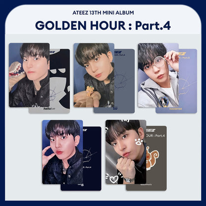 [NEW] Ateez Golden Hour Part 4 Photocards (By Member)