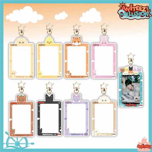 ANITEEZ Illusion Photocard Holder Keychain