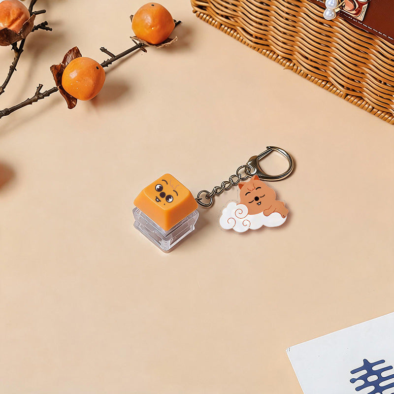 SKZ Luminous KeyCap Pendant Keychain