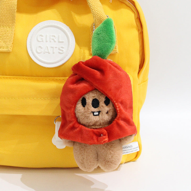 SKZOO Apple Hood Plush Pendant