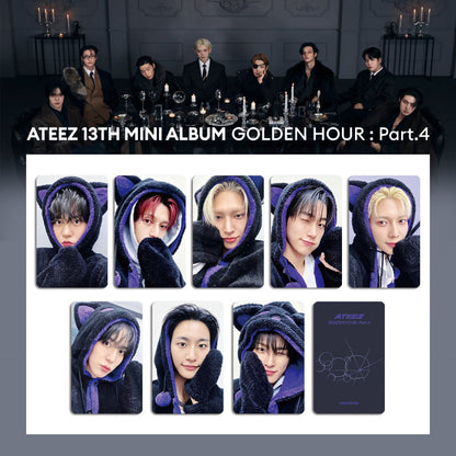 [NEW] Ateez Golden Hour Part 4 Photocard Set