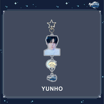 [NEW] Ateez Aniteez In Deja Vu Member Photo Keychain