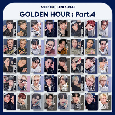 [NEW] Ateez Golden Hour Part 4 Photocards (By Member)