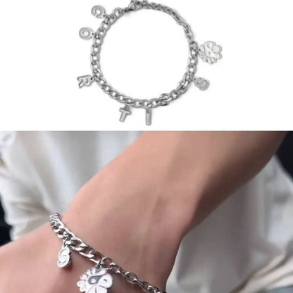 CORTIS pendant bracelet detail