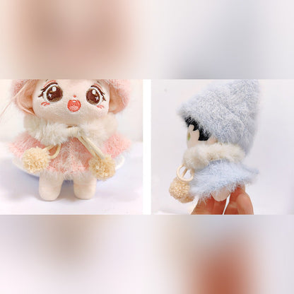 Hooded Cape & Hat Set for 10cm Plush