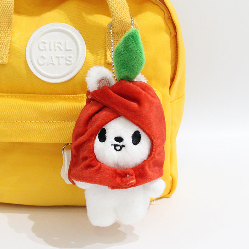 SKZOO Apple Hood Plush Pendant