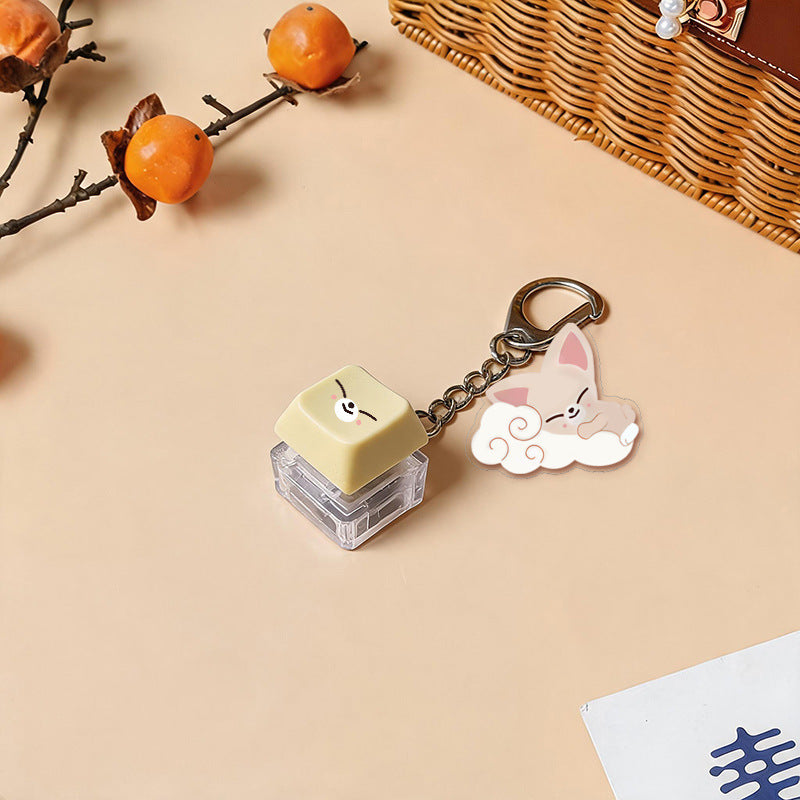 SKZ Luminous KeyCap Pendant Keychain