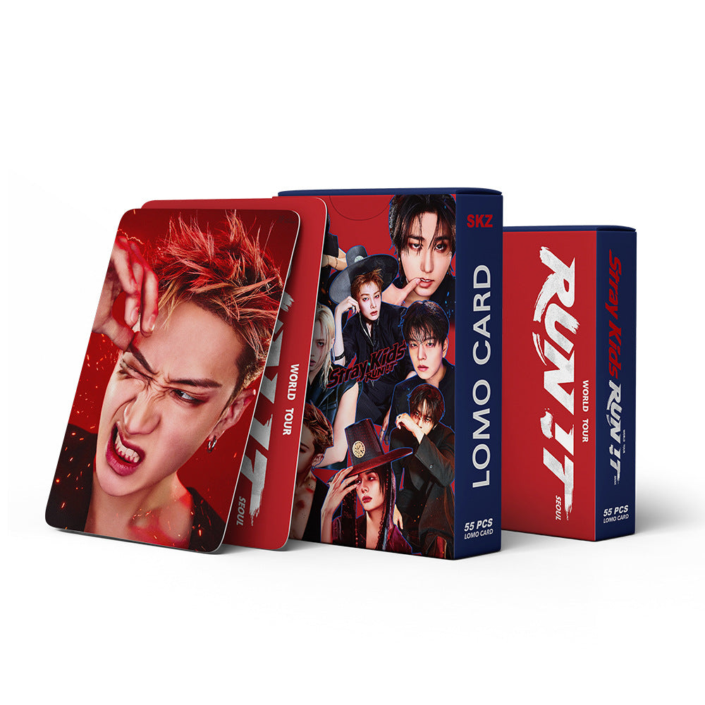 SKZ RUN IT Photocard Collection 55PCS