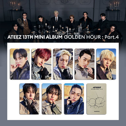 [NEW] Ateez Golden Hour Part 4 Photocard Set