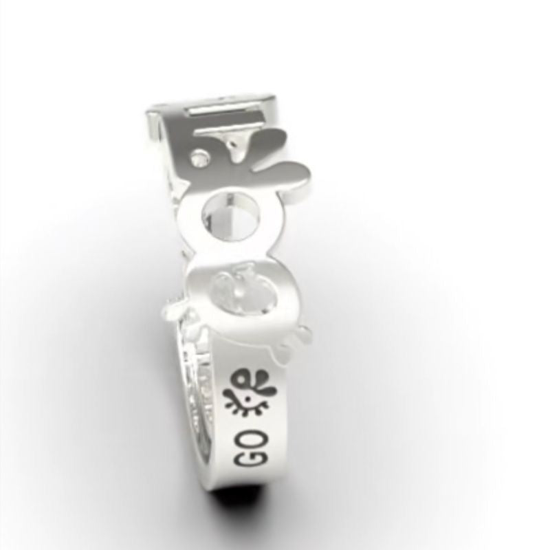CORTIS logo ring detail