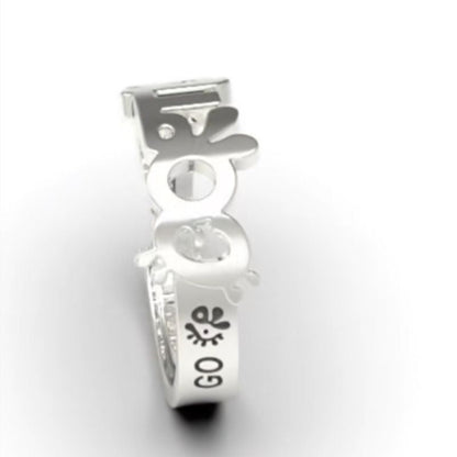 CORTIS logo ring detail
