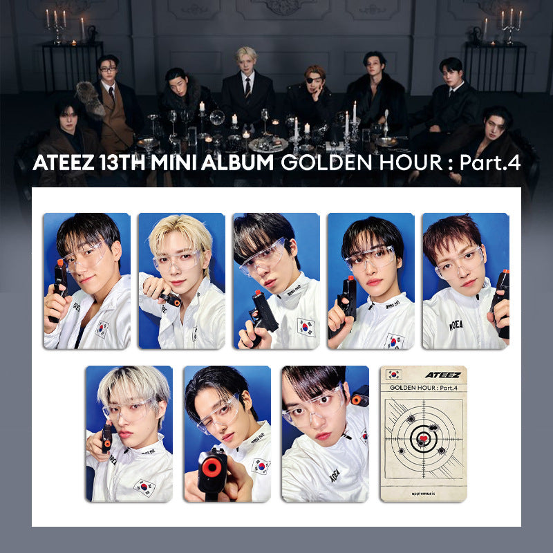 [NEW] Ateez Golden Hour Part 4 Photocard Set