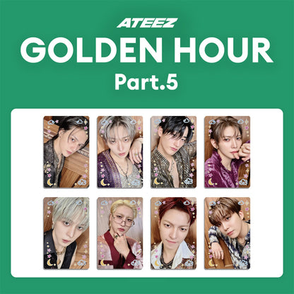 [NEW] Ateez Golden Hour Part 5 Photocards (Set of 8)