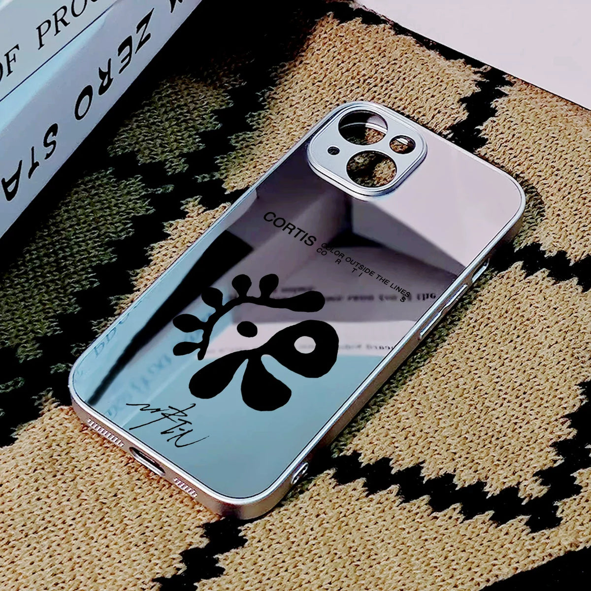 CORTIS logo phone case mirror