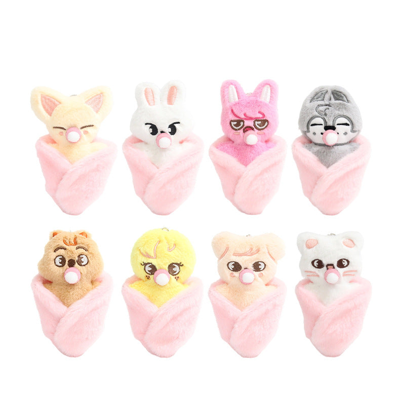 SKZOO Pacifier Plush Bag Keychain