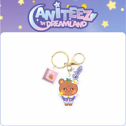 [NEW] Ateez Aniteez In Dreamland Double Pendant Keychain