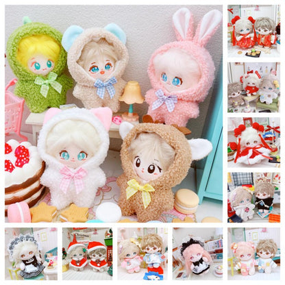 Holiday Romper for 10cm Plush