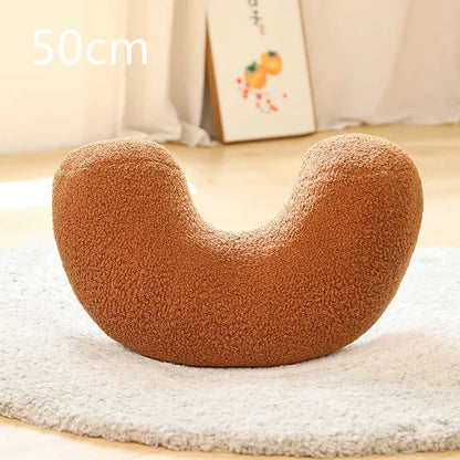 Charming Minimalist Moon Ball Plush Pillow Collection