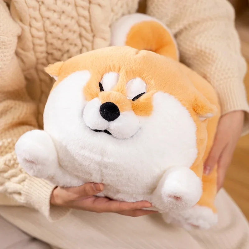 Adorable Kawaii Akita & Shiba Inu Plush Toy