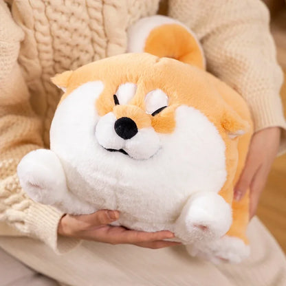 Adorable Kawaii Akita & Shiba Inu Plush Toy
