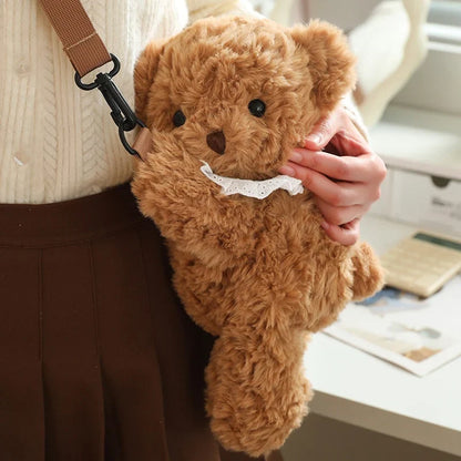 Adorable Plush Teddy Animal Bag