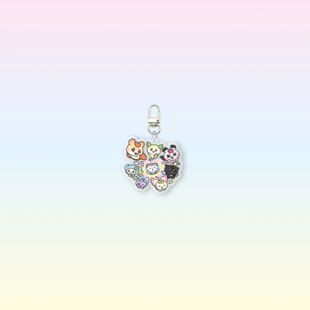 Ateez Aniteez Mighteez Keychain