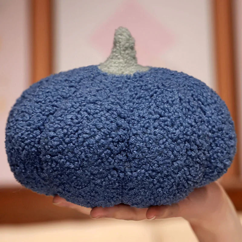 Cozy Autumn Pumpkin Plush Decor